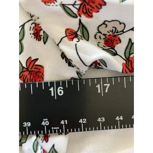 Missguided On Off Shoulder Balloon Sleeve Floral Dress Size US 6 - Picture 6 of 8